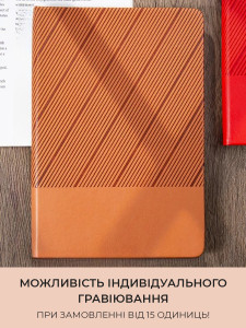 Подарочный набор блокнот ручка и флешка 14.6GB Коричневый