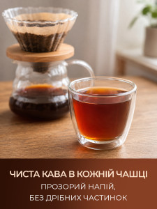 Фільтр-пакети для кави та кемекса одноразові (комплект 100 шт) YARTES паперові