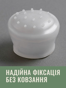 Накладки силиконовые на ножки стула 4 штуки 3х3х4 см Серые