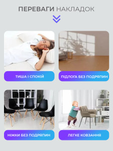 Защитные силиконовые накладки на ножки стульев 4 штуки Термопластическая резина на 3,0-3,8 см Темные