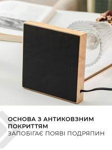 Лампа для аромосвечей с контролем подогрева 35х15 см золотистая