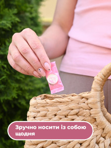 Рушники в таблетках гігієнічні одноразові пресовані Ice cream YARTES 12 штук Рожевий
