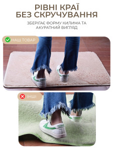 Фиксаторы для ковров антискользящие (комплект 8 шт) TESLYAR 13х0.2 см белые
