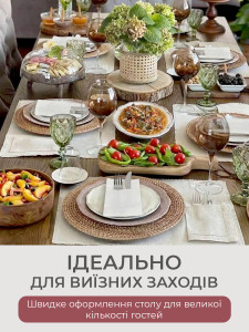 Конверти-куверти для столових приборів (комплект 50 штук) TESLYAR 40х40 см Білий