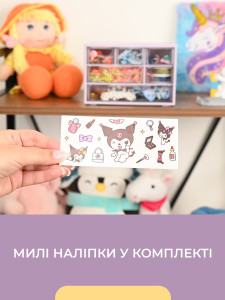 Органайзер с ящиками Куроми для хранения мелочей и канцелярских принадлежностей пластик 11.5х17х9.5 см Фиолетовый
