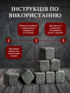 Подарочный набор для виски с бокалами, многоразовым льдом, щипцами, мешочком и деревянным ящиком