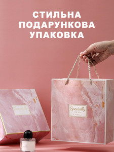 Подарочный набор бокс для девушки 3в1 в ванную комнату: полотенце, повязка для волос, губка для душа, Розовый