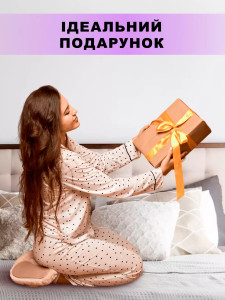 Органайзер с 2-мя ящиками и зеркалом Yartes для косметики и мелочей настольный 40х25х19 см Белый