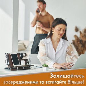 Дерев'яна док-станція Teslyar для телефону, навушників, годинника з гачками