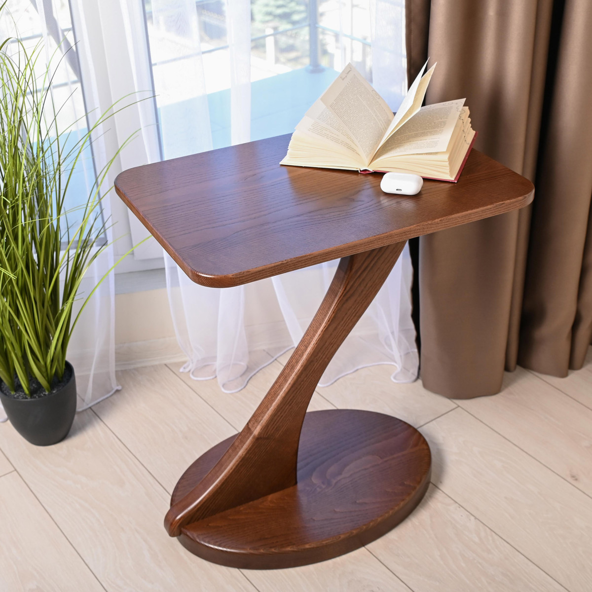 Столик журнальный Teslyar Фигурный мебель в гостиную из натурального дерева ясеня